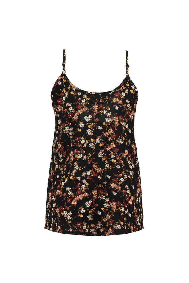 Mouwloze blouse met kant image number 2