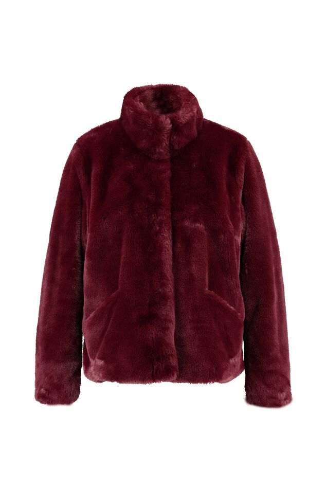 Manteau en fausse fourrure image number 1