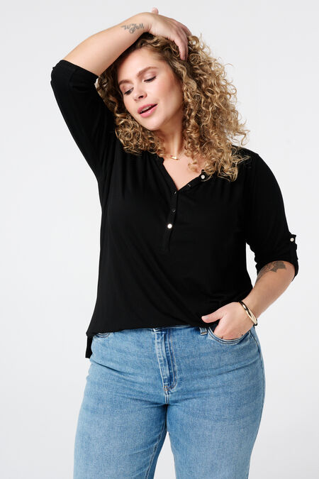 Top met stretch Top met stretch