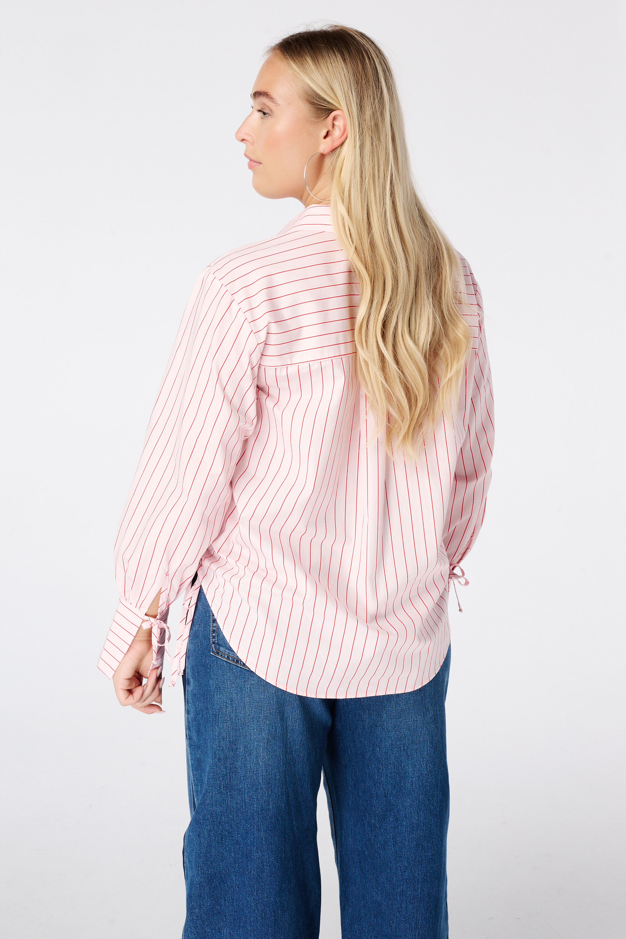 Gestreepte blouse image number 3
