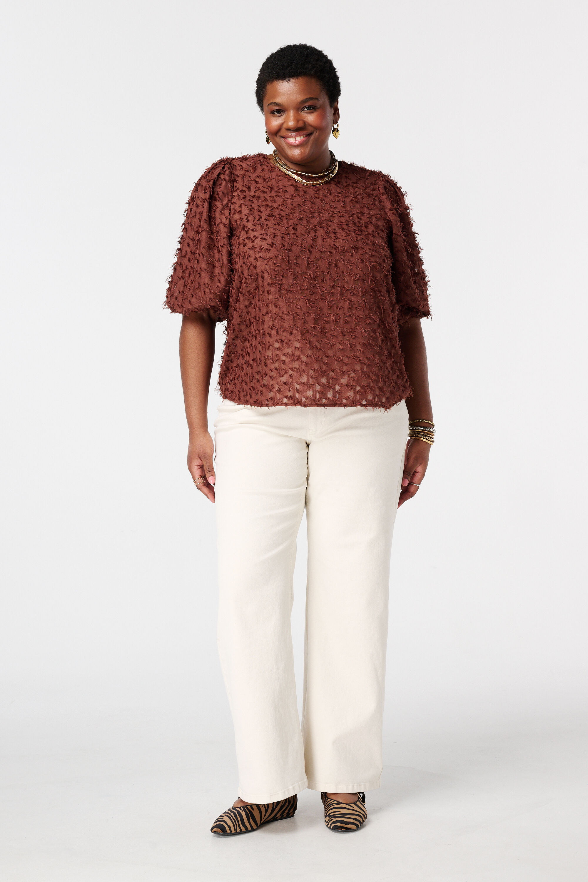 Blouse structur&eacute;e image number 5