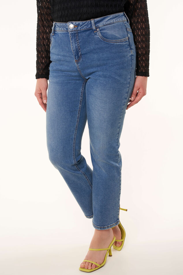 Straight leg jeans LILY 30 inch image number 6