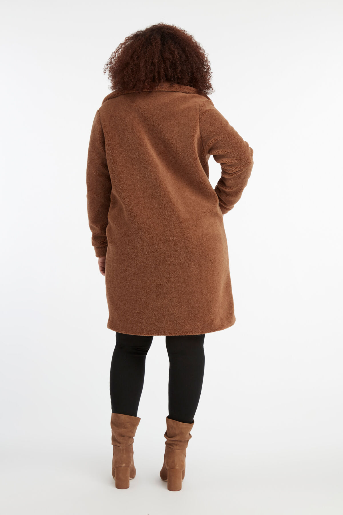 Manteau duveteux image number 4