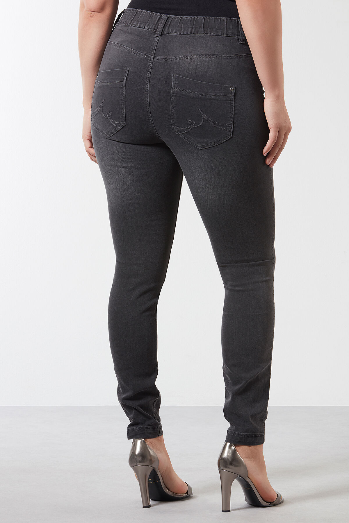 Slim fit tregging POPPY image number 3