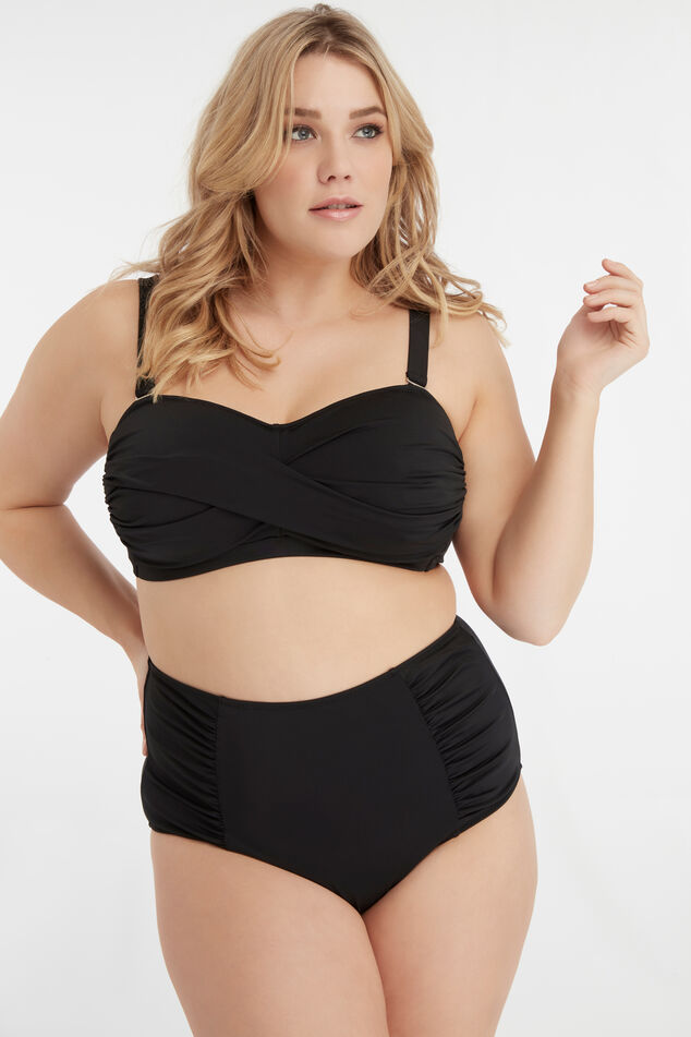 Haut de bikini couleur unie image number 0