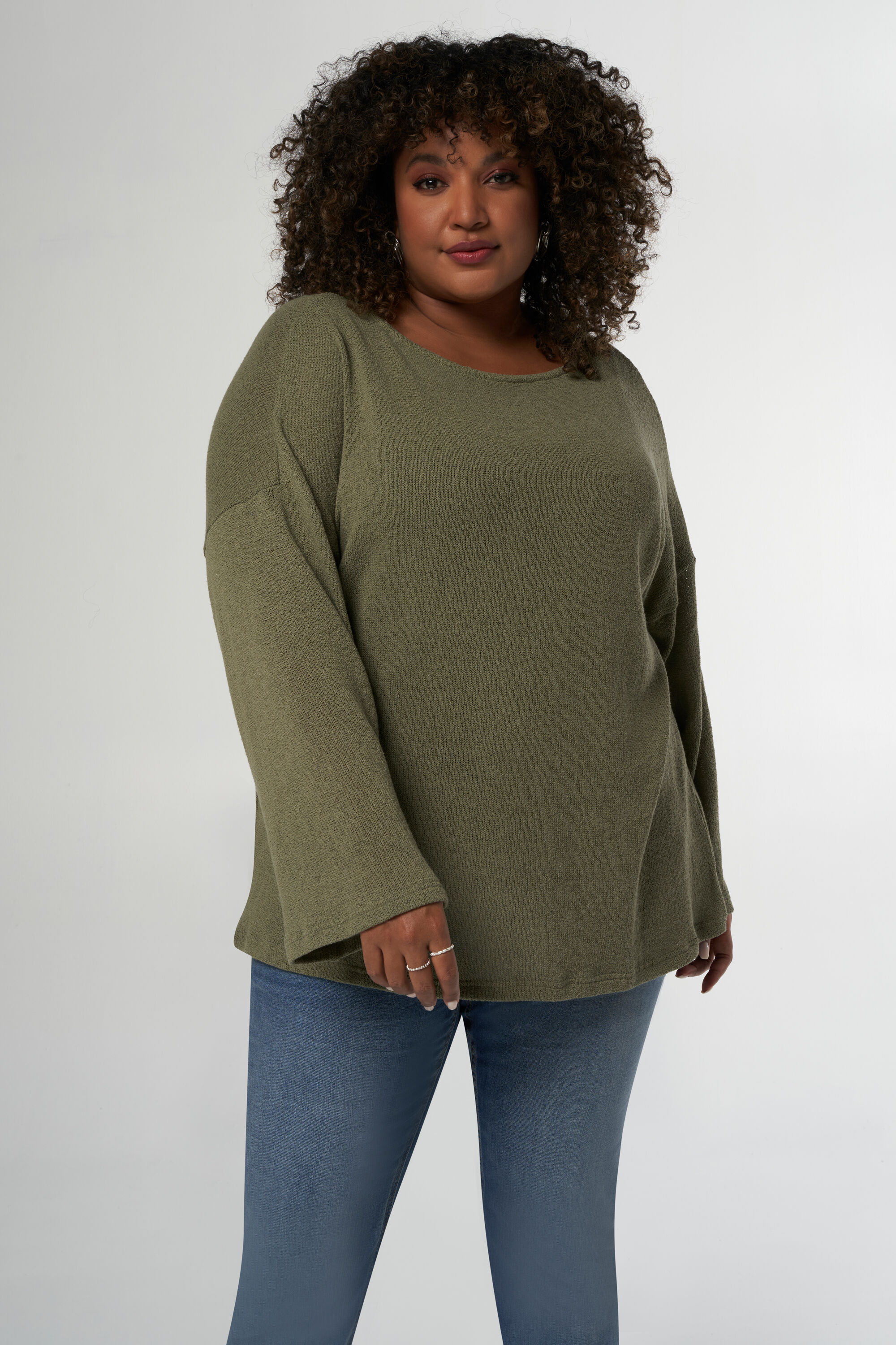 Haut &agrave; manches longues &eacute;vas&eacute;es image number 5