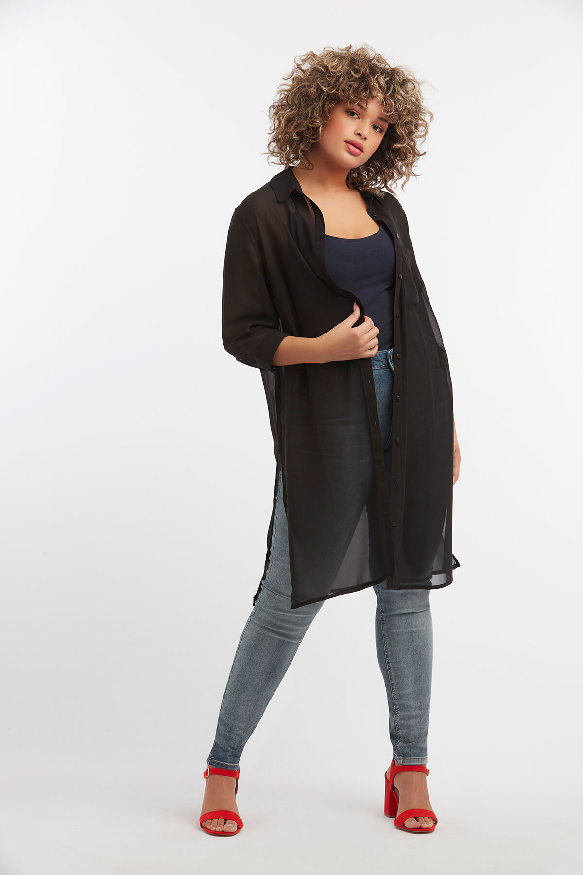 Chemisier transparent image number 3