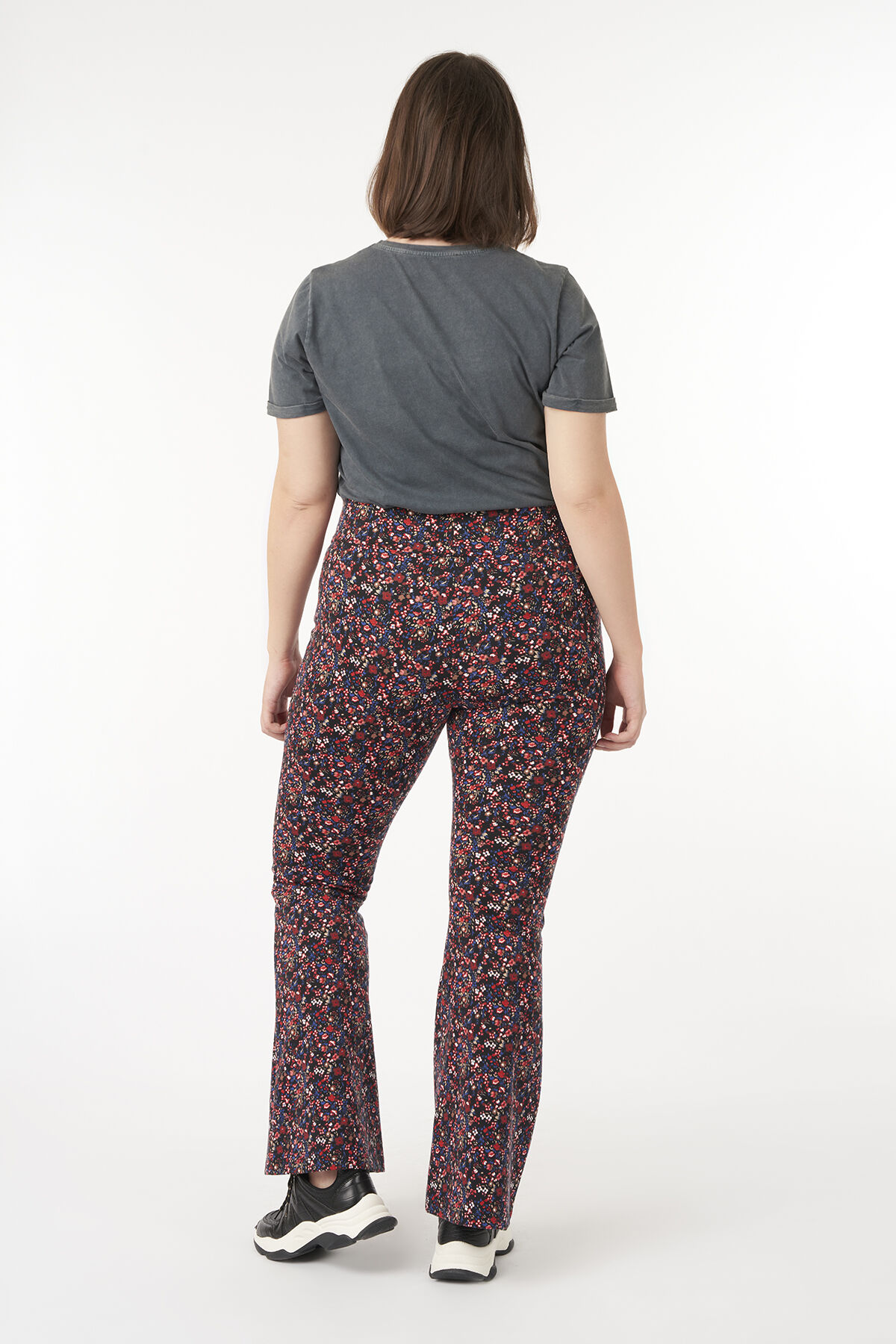 Flared legging met print image number 3