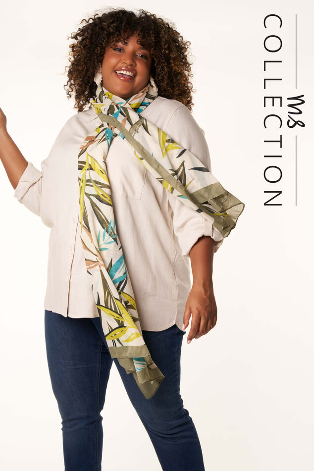 Sjaal met print image number 0