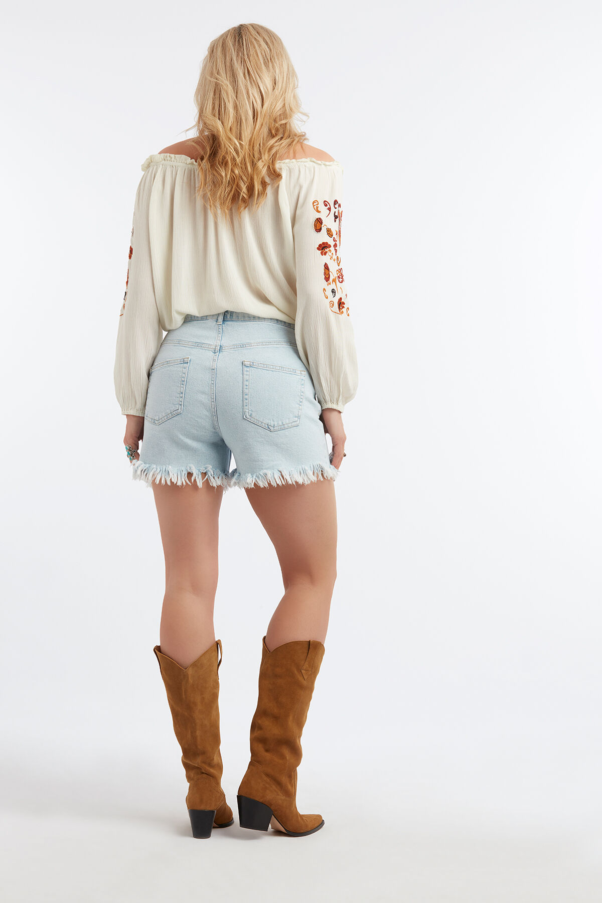 Blouse met embroidery image number 6