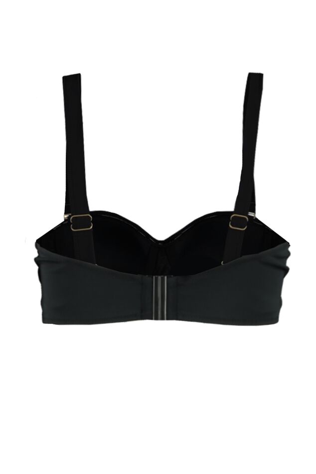 Haut de bikini couleur unie image number 2