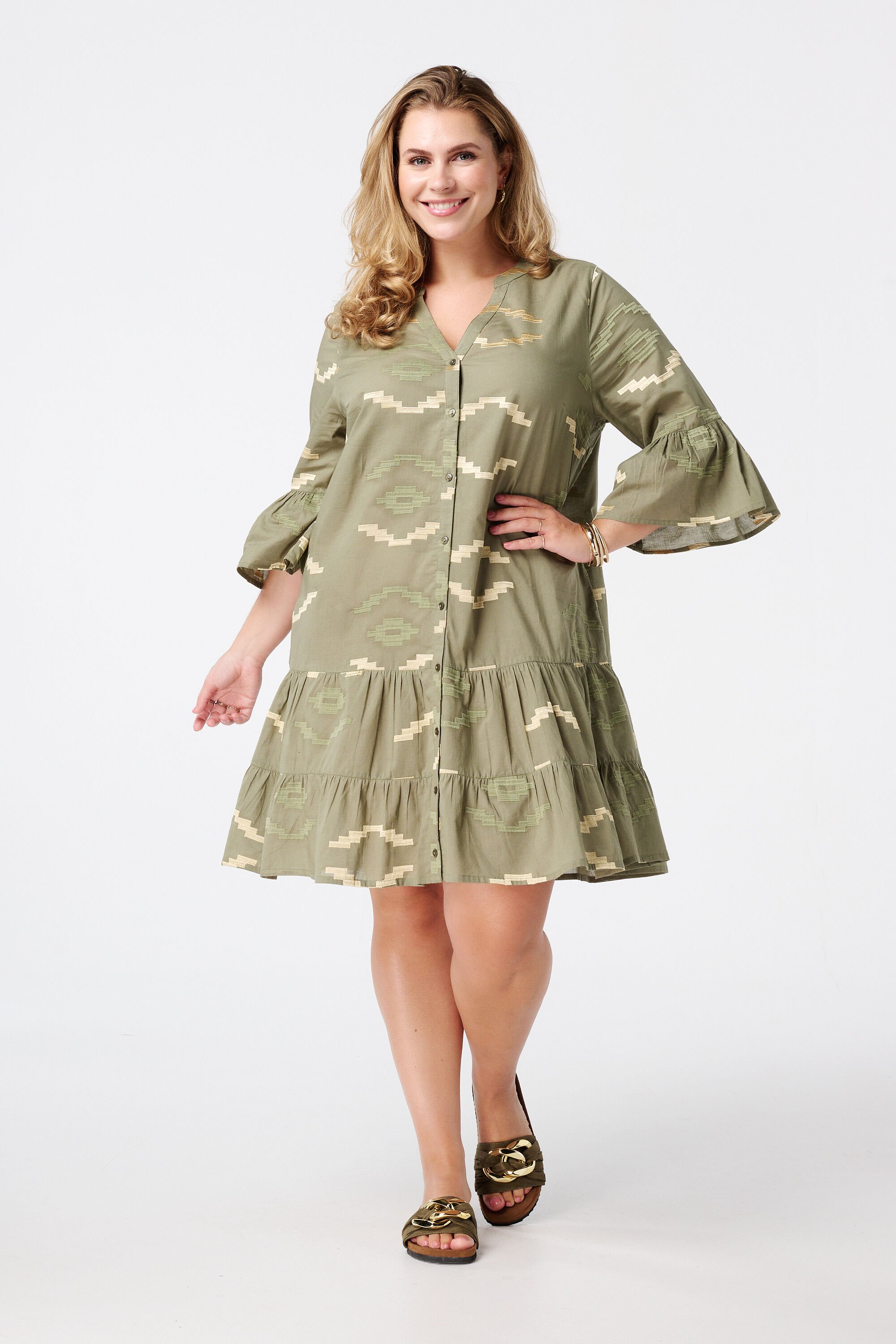 Jurk met print image number 5