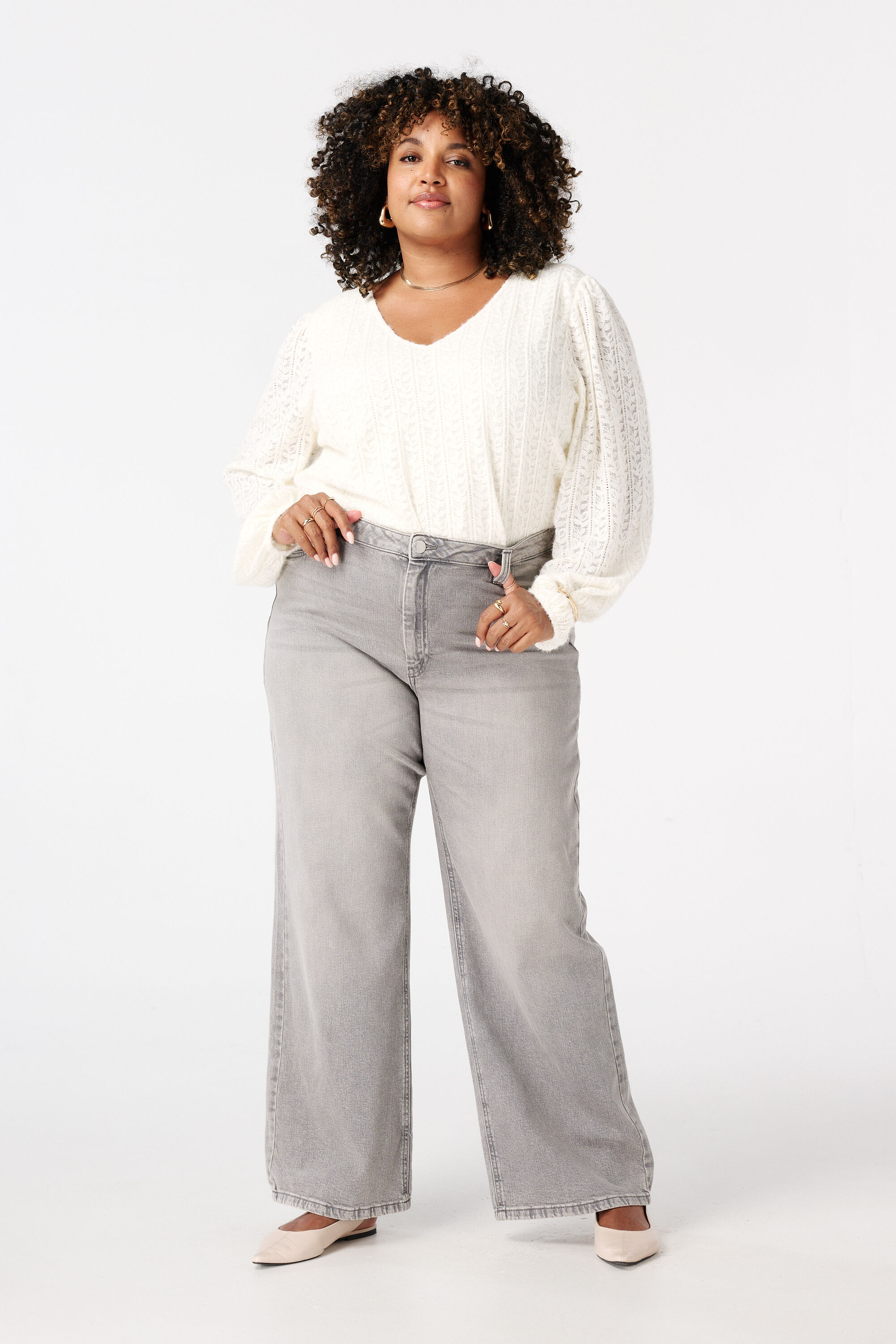 Top met kant image number 5