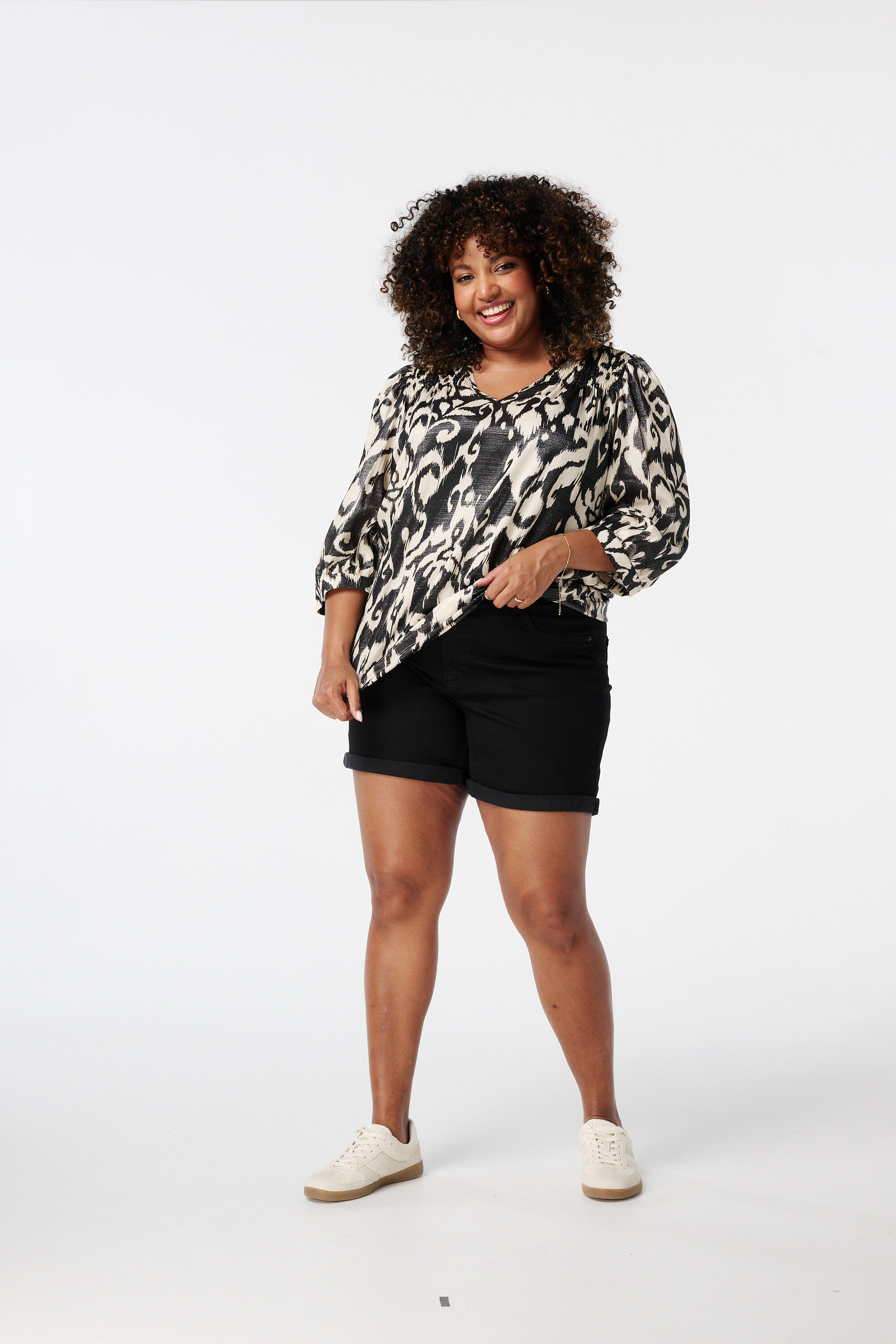 Blouse met print image number 5