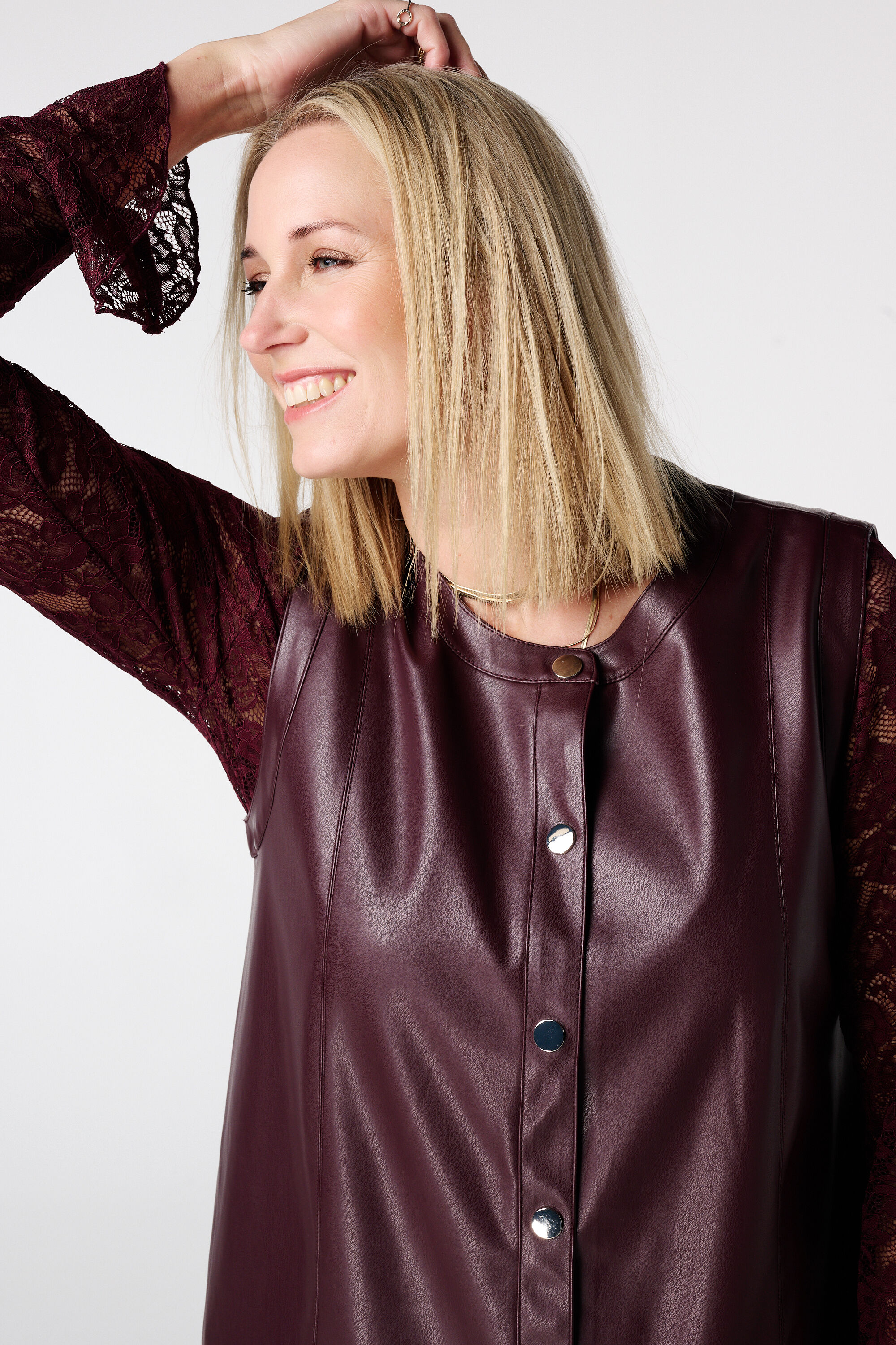 Mouwloze jurk image number 4