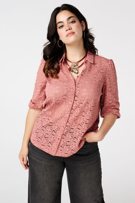 Blouse met kant  Blouse met kant