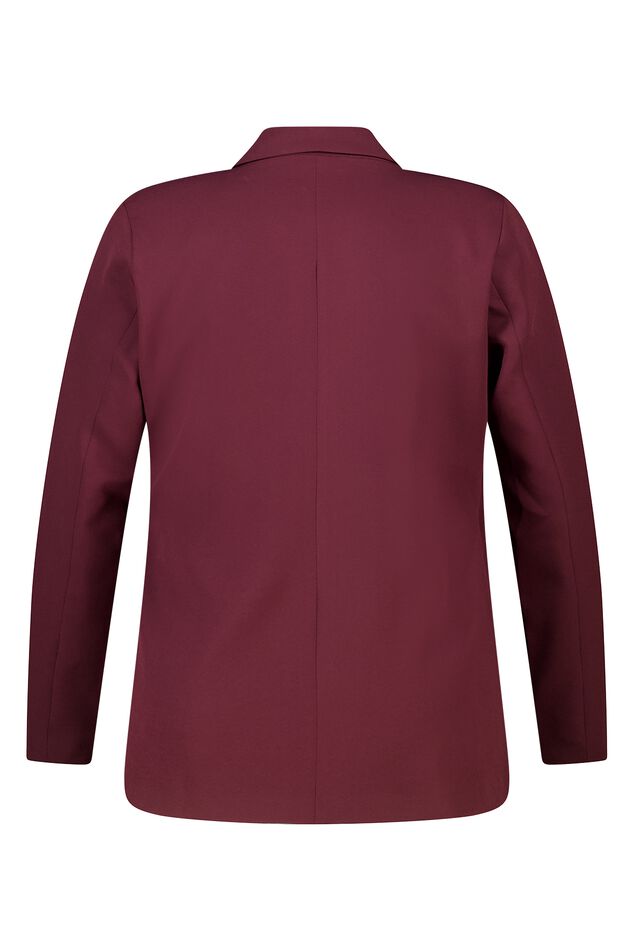Overslag blazer met strikceintuur image number 2