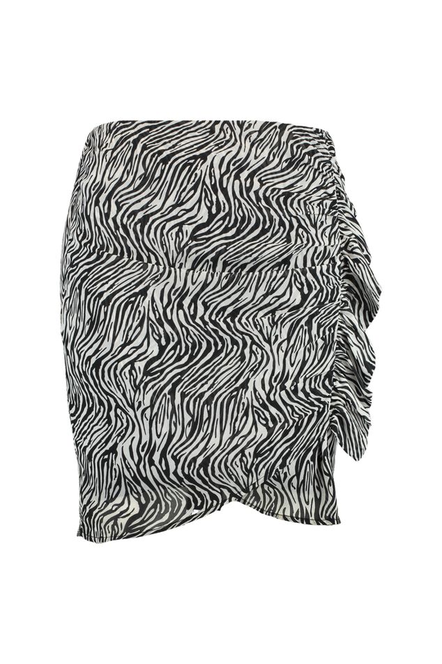 Rok met zebraprint image number 1