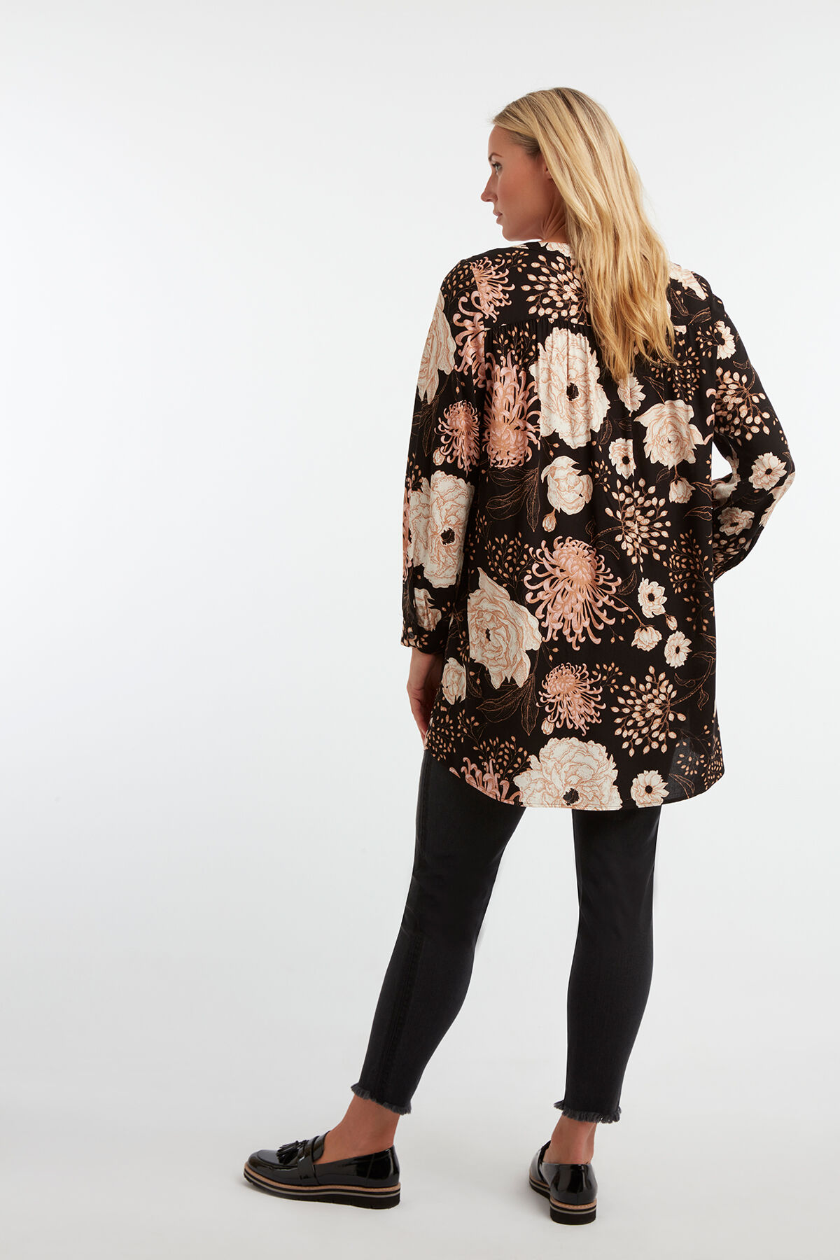 Chemisier avec imprim&eacute; image number 4