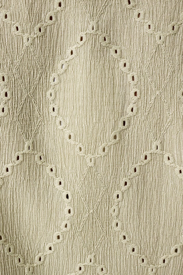 Top met broderie-look image number 4