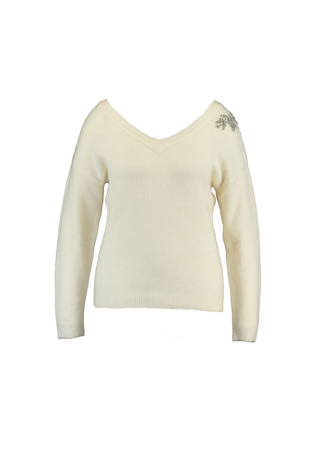 Trui met strass image number 1