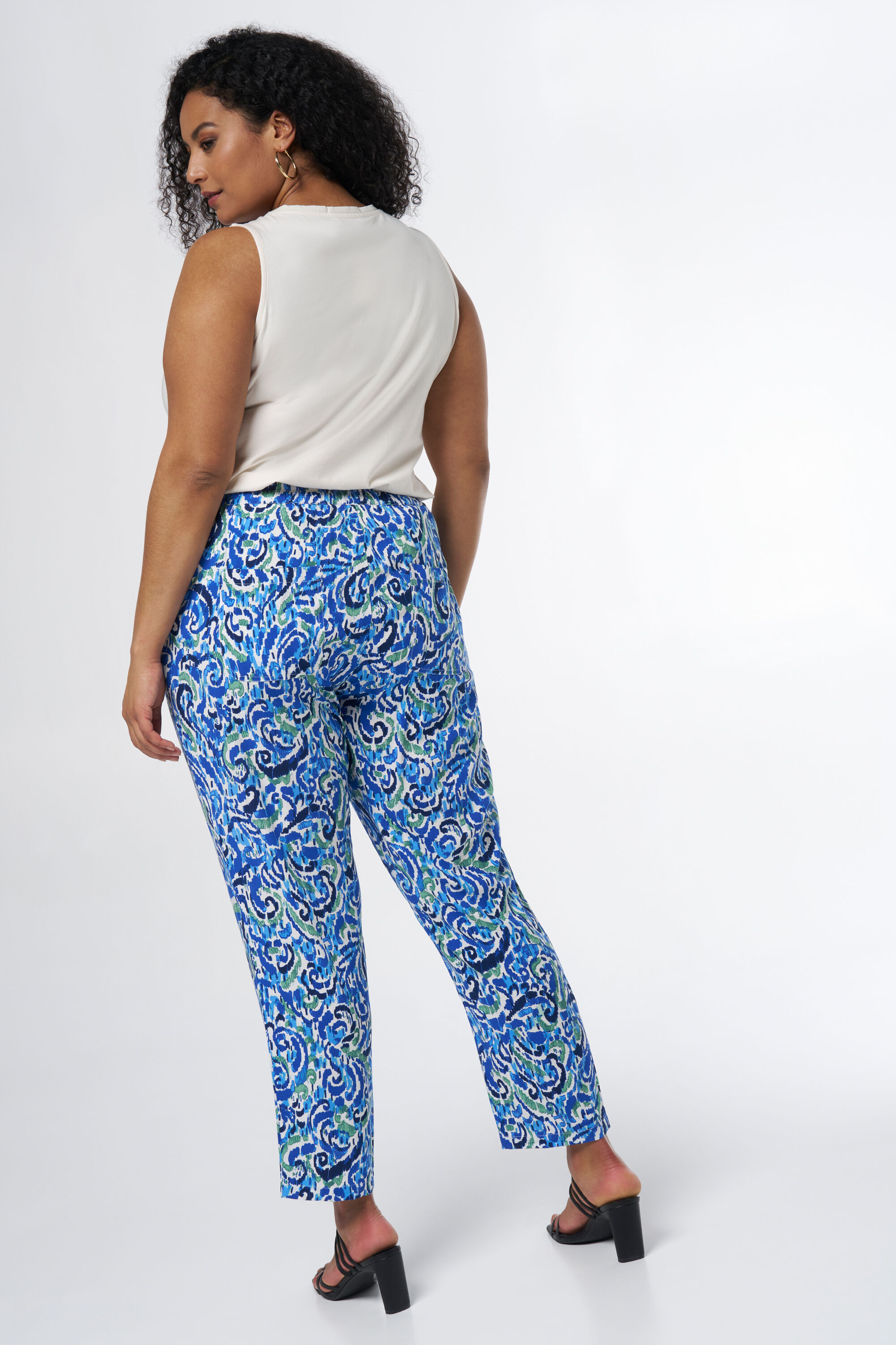 Broek met print image number 3