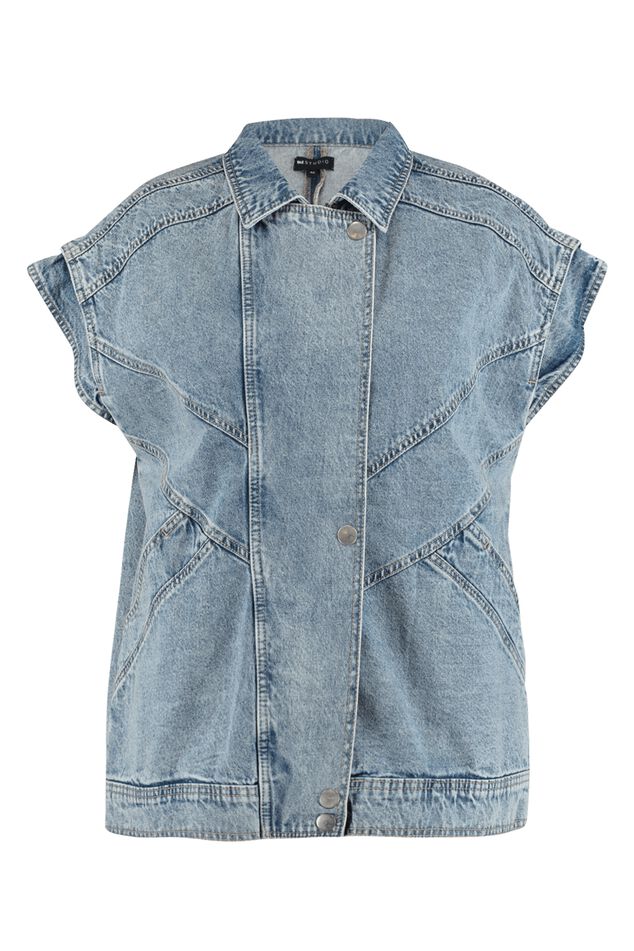 Denim gilet  image number 2