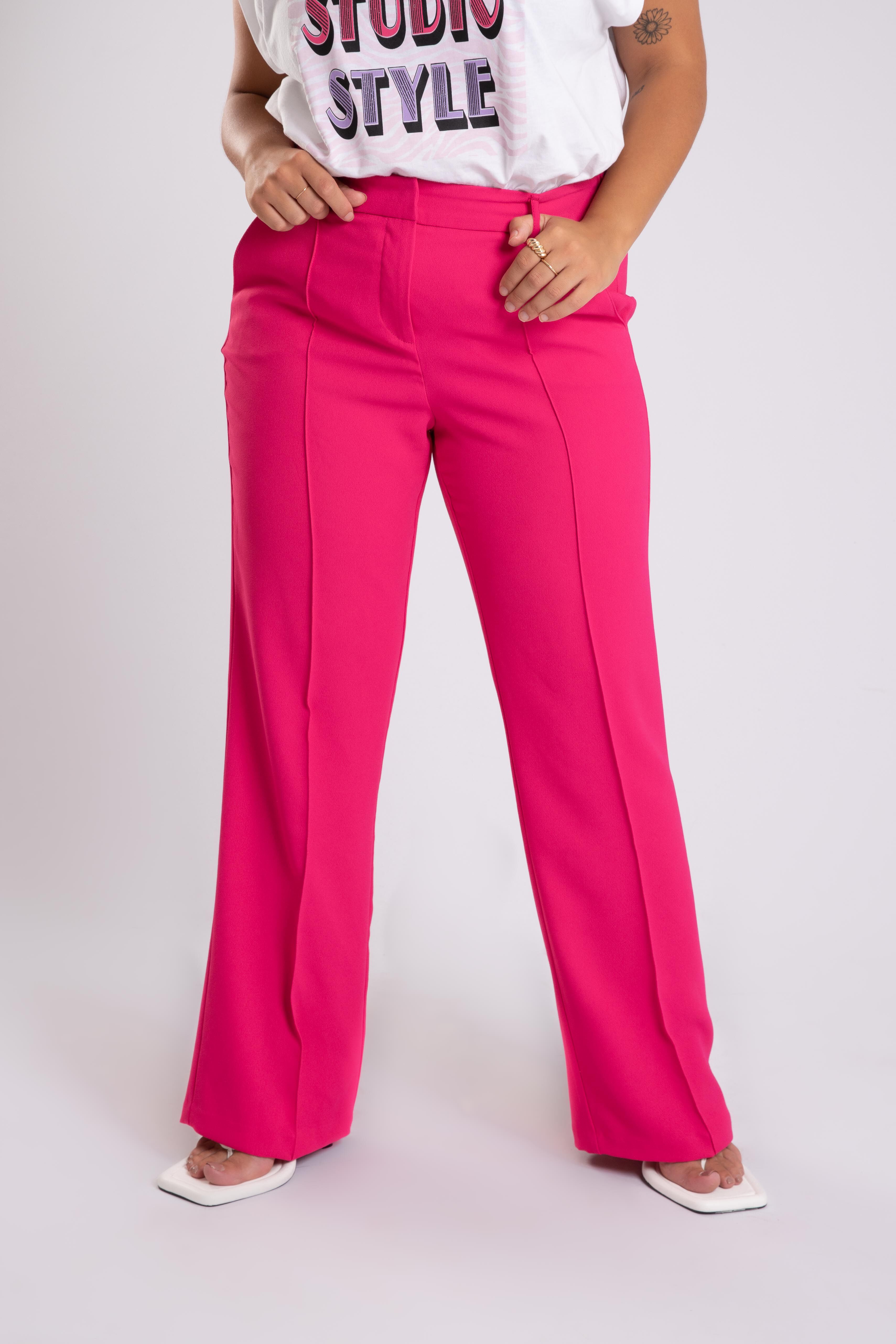 Pantalon &agrave; jambes larges image number 6