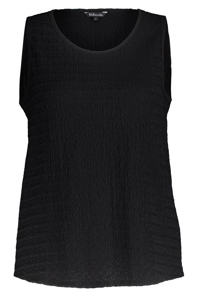 Tanktop met structuur image number 1