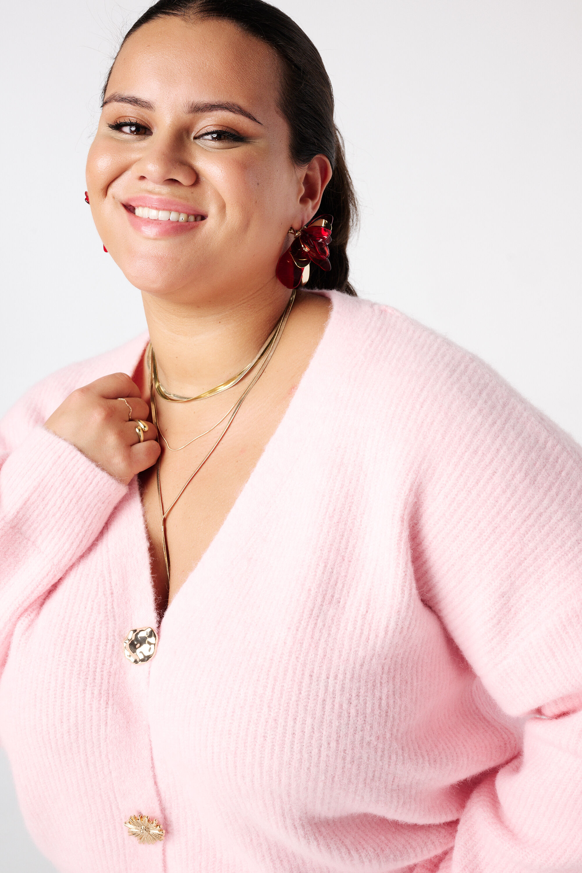 Veste &agrave; boutons dor&eacute;s image number 4