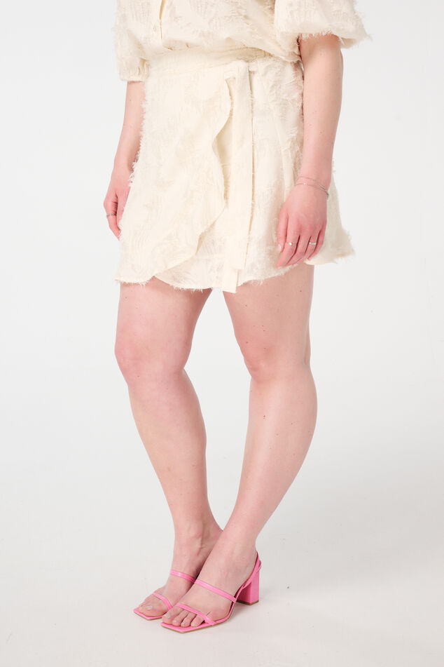 Skort met overslaglook image number 5