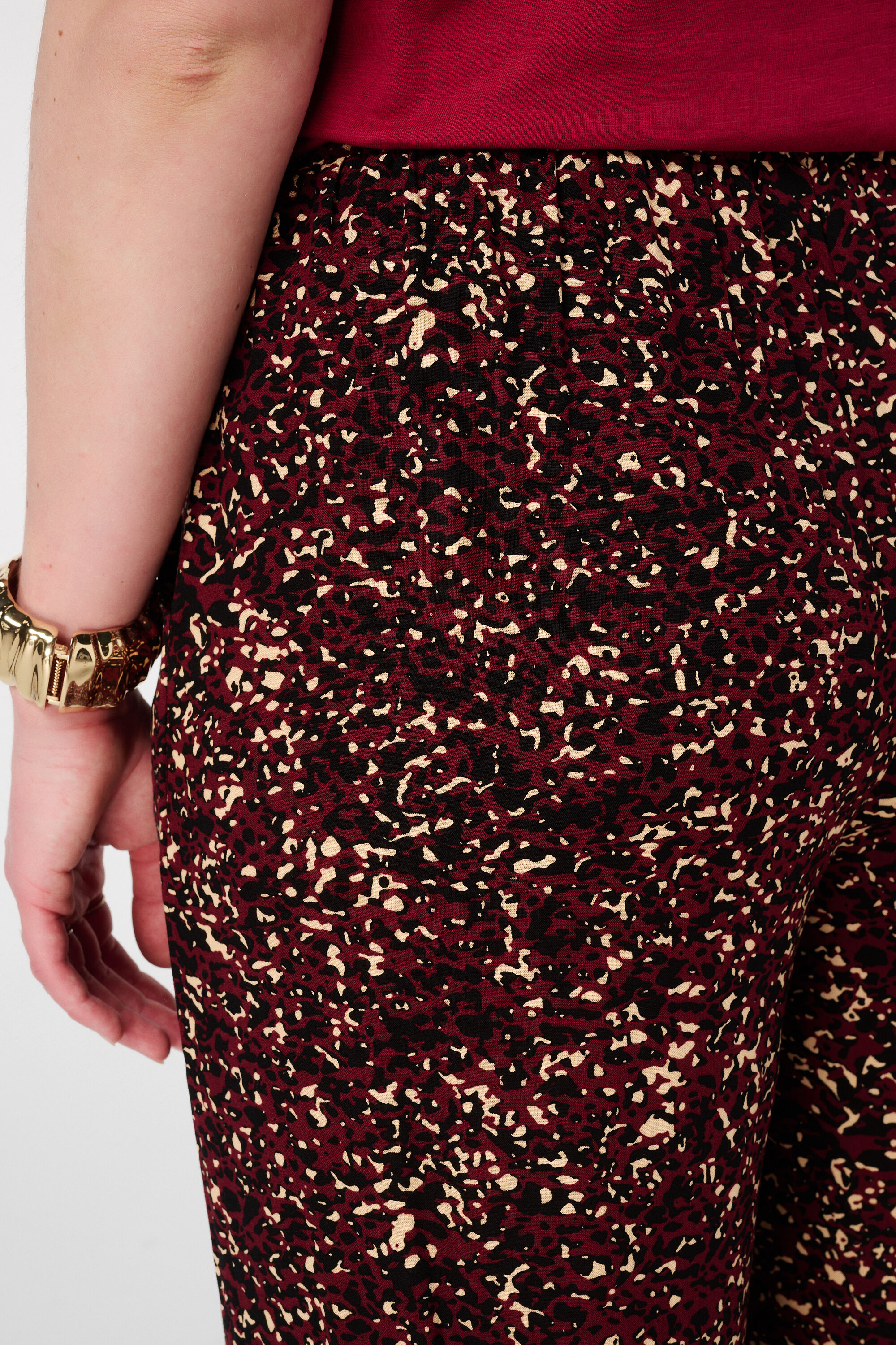 Pantalon l&eacute;ger imprim&eacute; image number 4