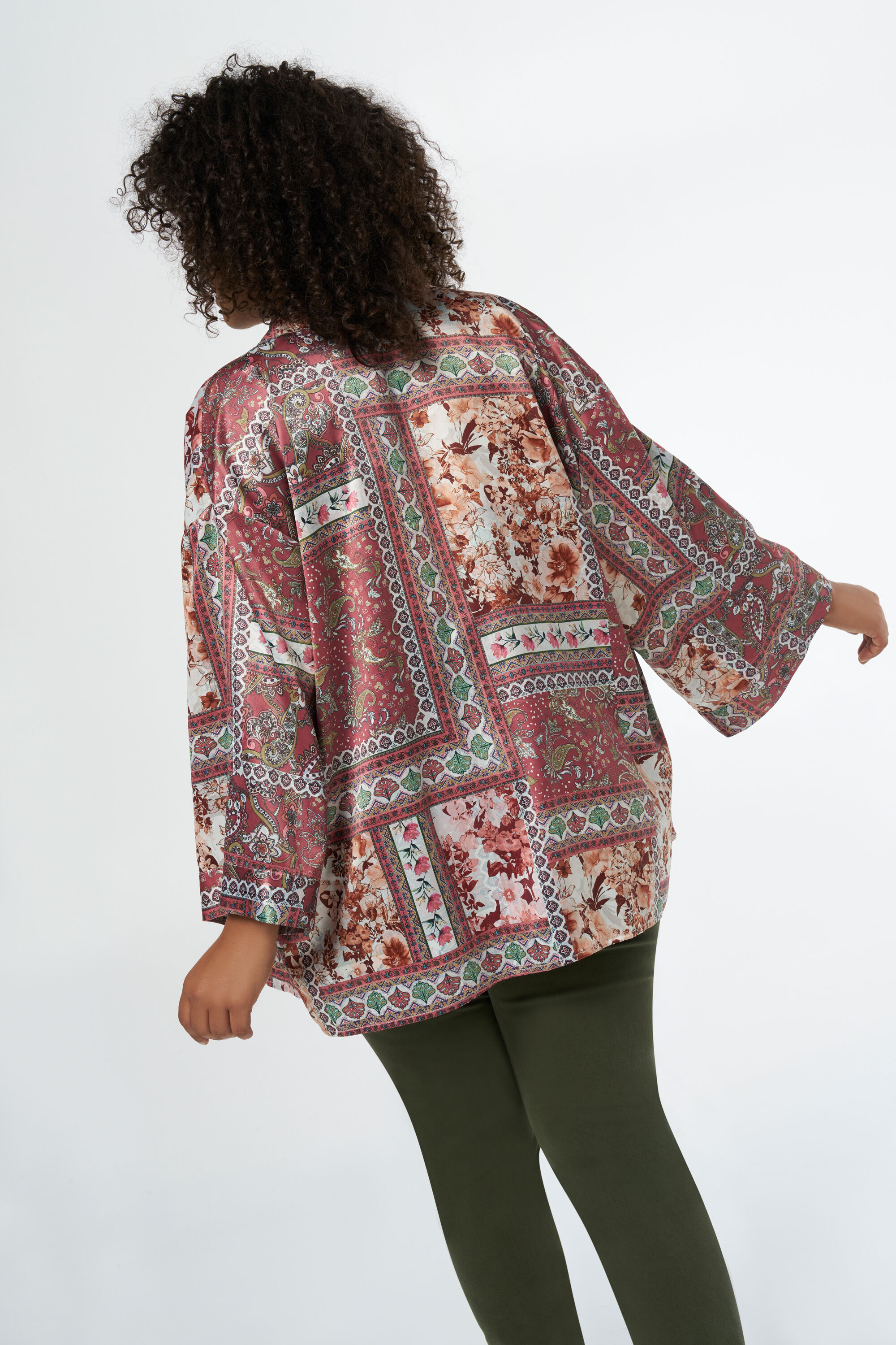 Kimono met print image number 3