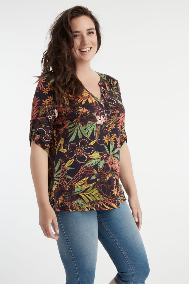 Top met print image number 5