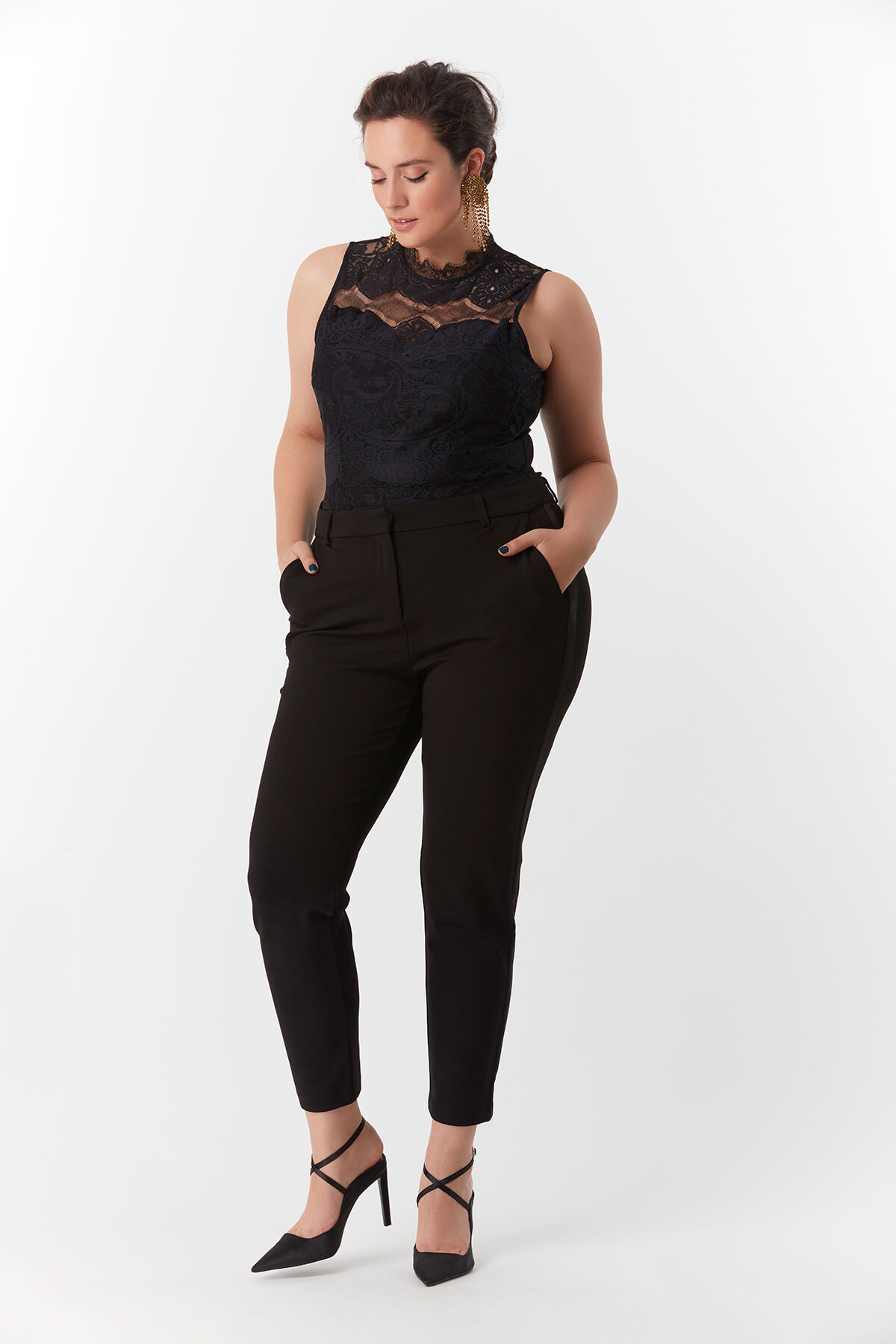 Body met kant image number 3