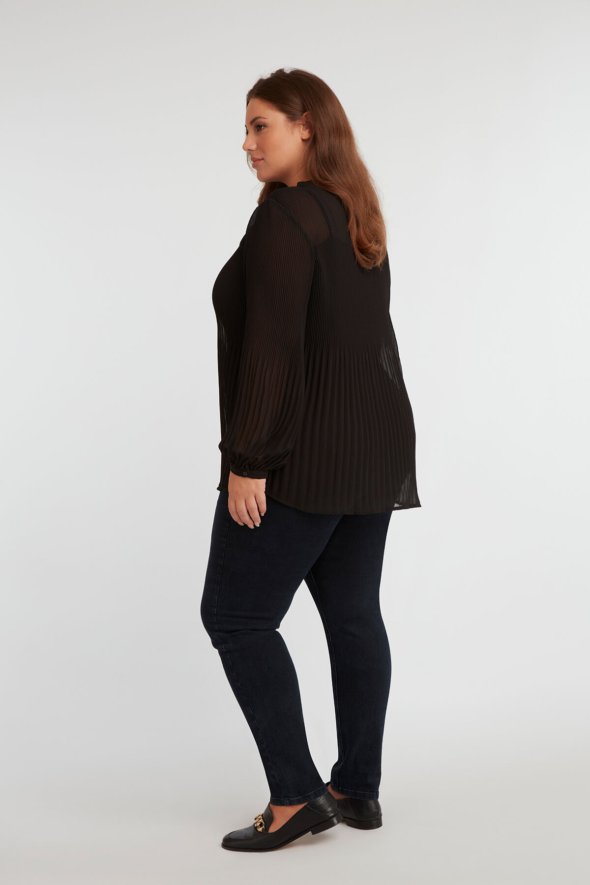 Chemisier pliss&eacute; image number 4