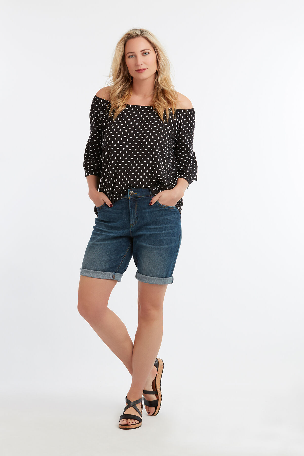 Off-shoulder top image number 3