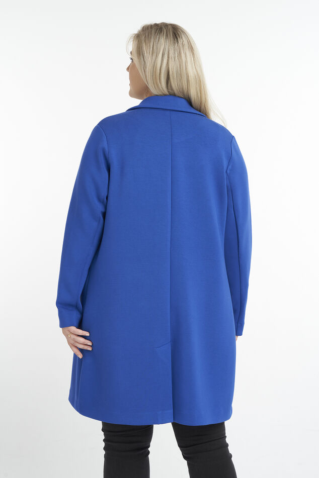Long manteau en jersey  image number 3