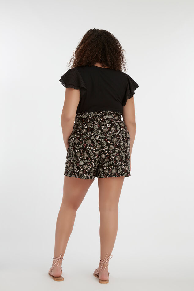 Short en viscose à imprimé image number 3