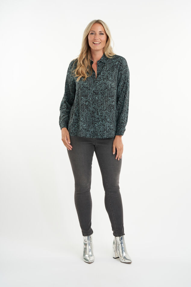 Blouse met print image number 5