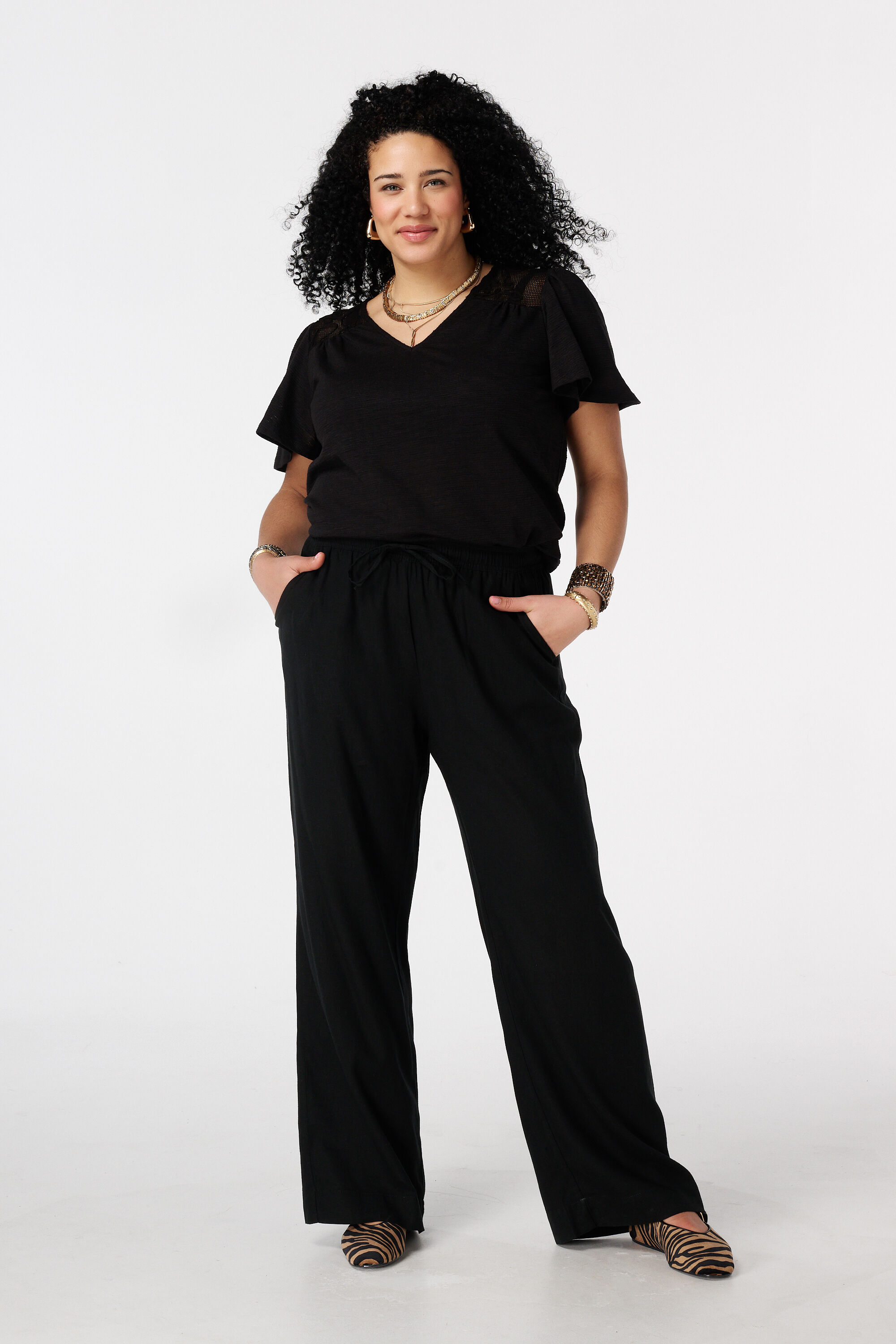 Top avec manches papillon image number 5