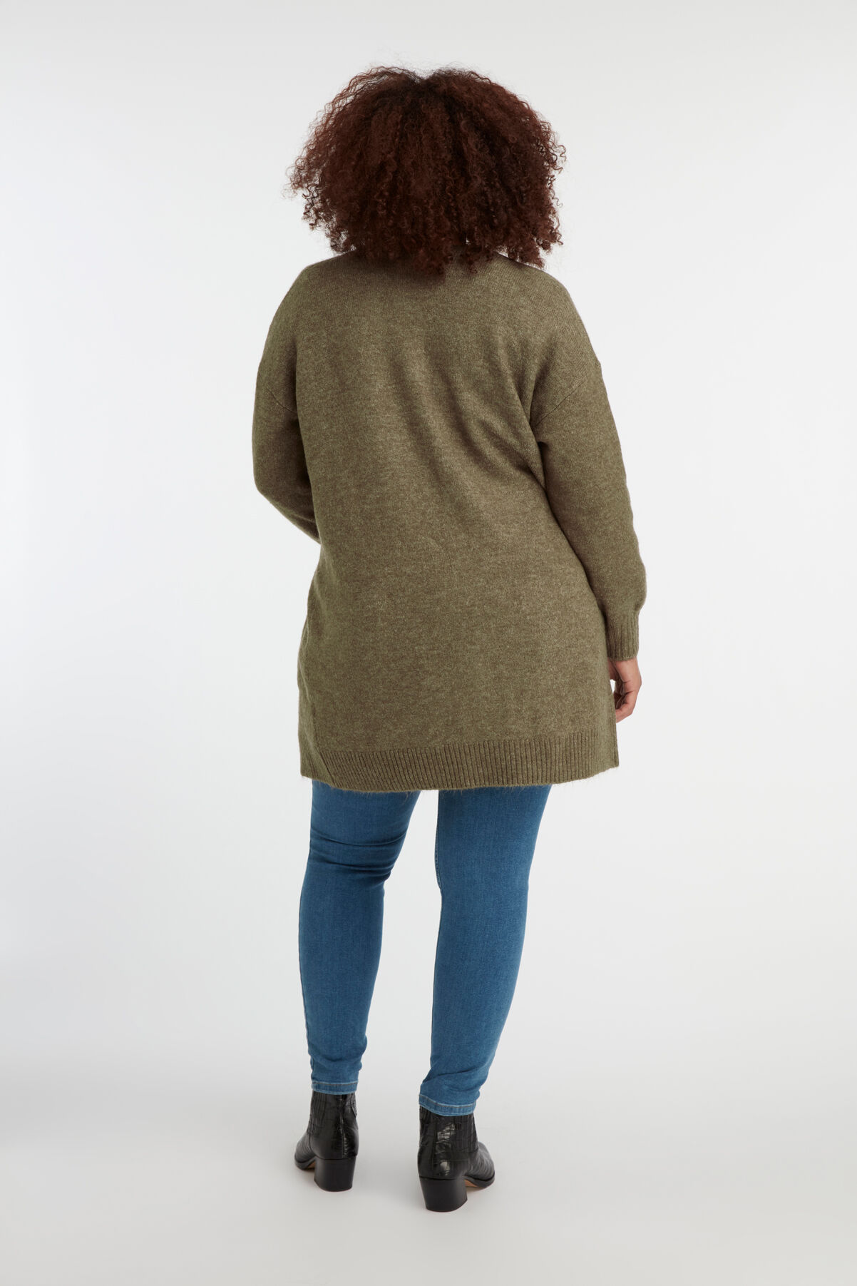 Lang openvallend vest image number 3