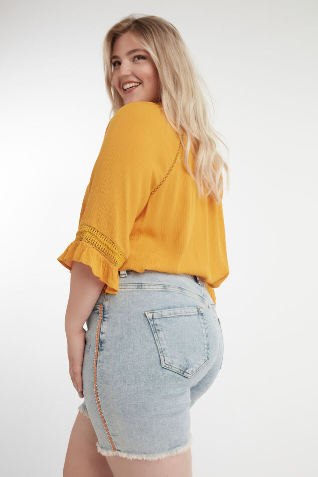 Short met oranje glitterbies image number 3