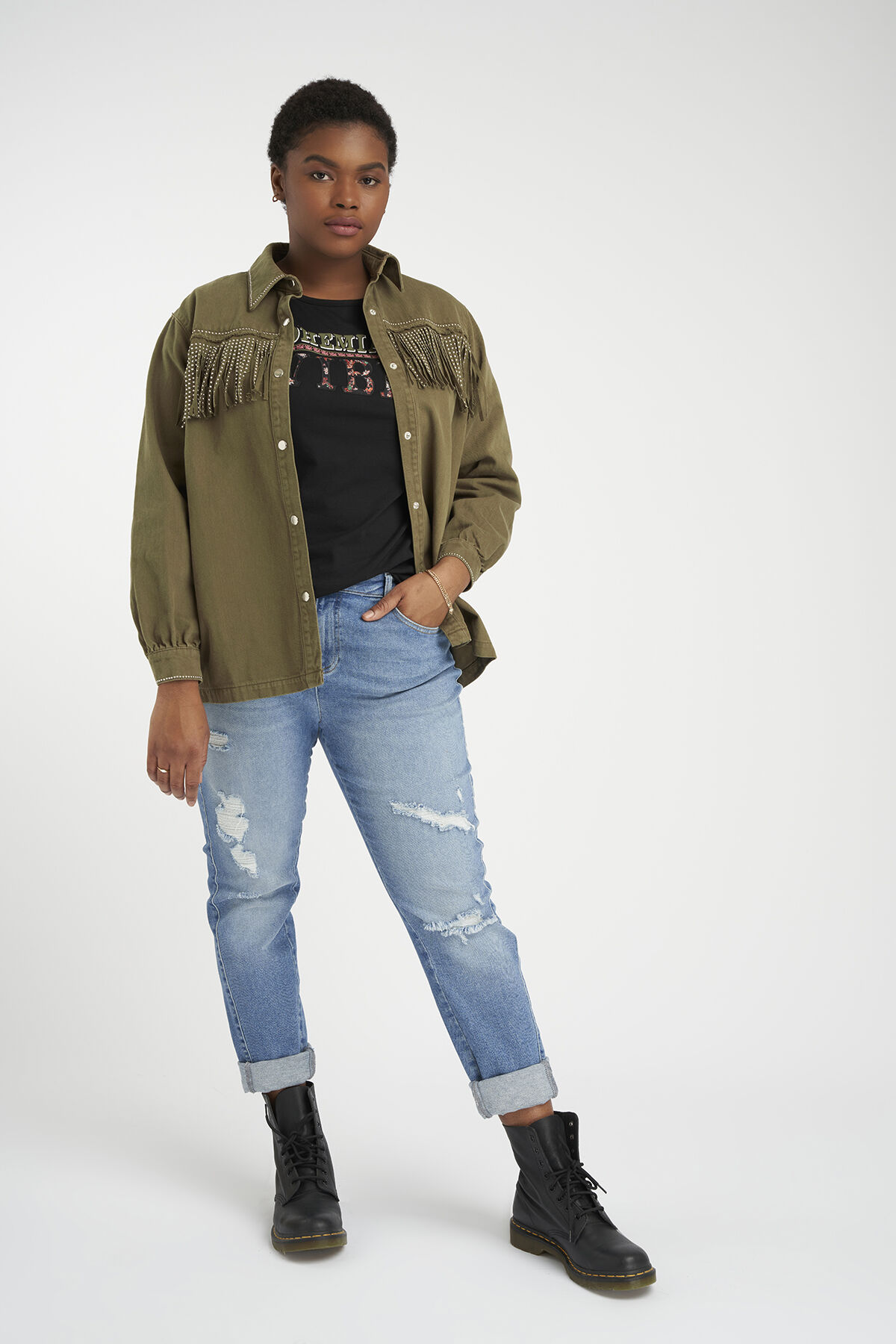 Jack met fringedetail image number 6