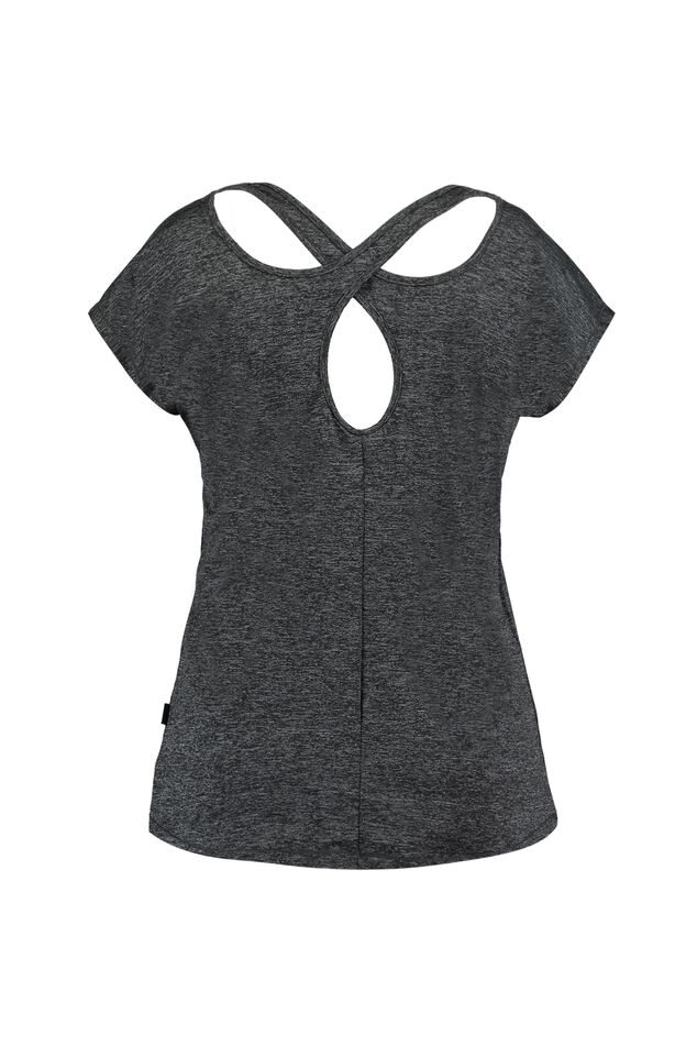 Sporttop met embossed opdruk image number 2