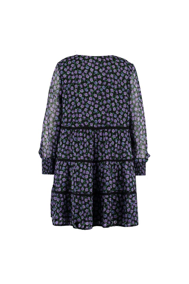 Bloemenjurk met smok details image number 3
