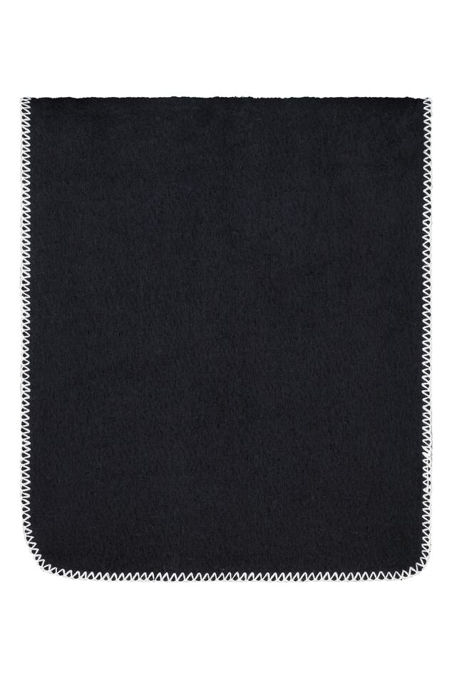 Sjaal met contrast stiksels image number 1