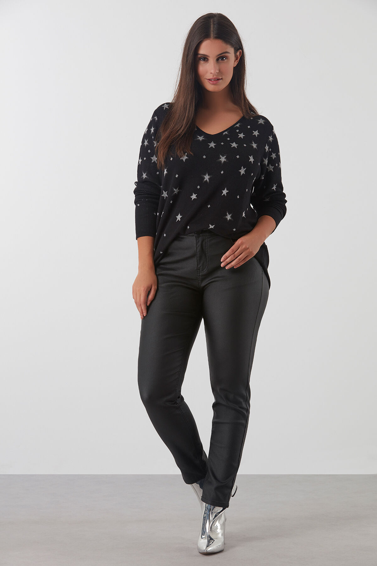 Broek met coating image number 4