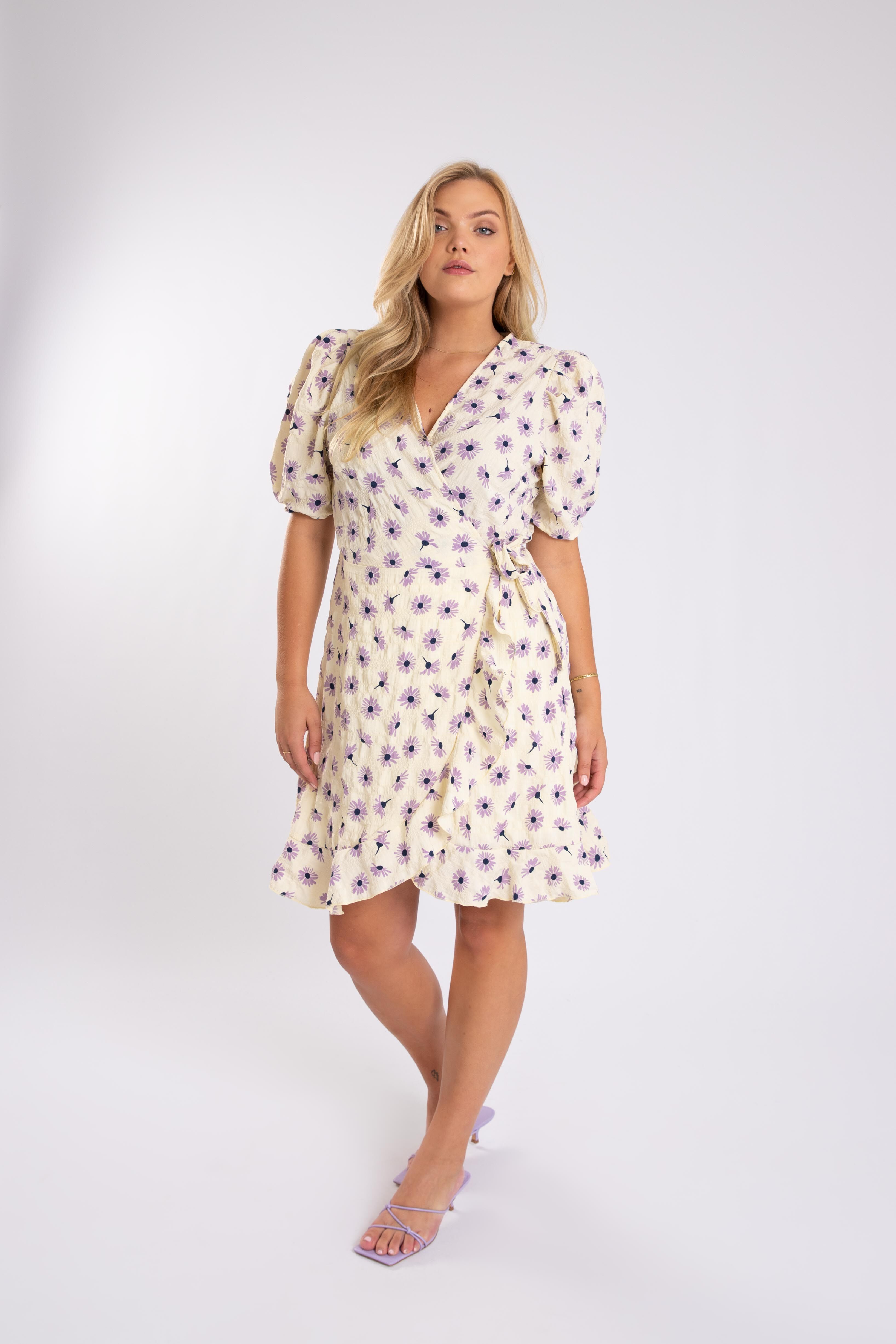 Robe portefeuille &agrave; imprim&eacute; image number 5