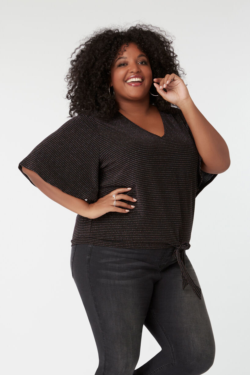 Top met vlindermouwen image number 5